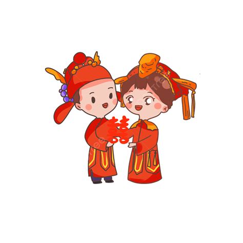 chinese wedding lovers and couples double happiness chinese style wedding lover png