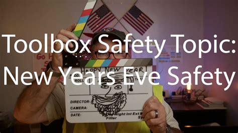Toolbox Safety New Year Eve Safety Youtube