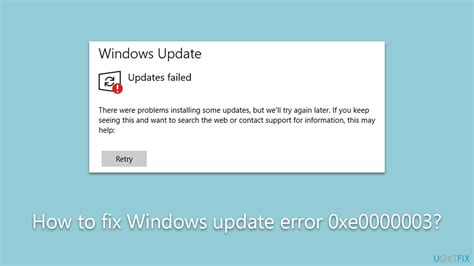 How To Fix Windows Update Error Xe
