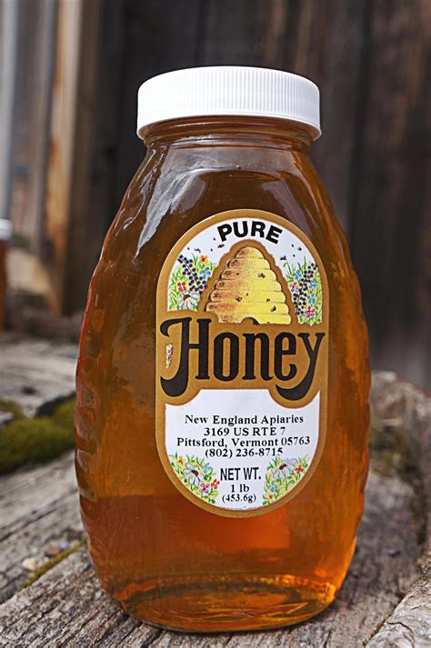 Pure Honey From Vermont 1 Lb