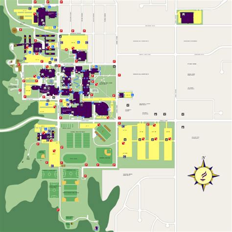 Minnesota State University Mankato Campus Map Ellis Avenue Mankato
