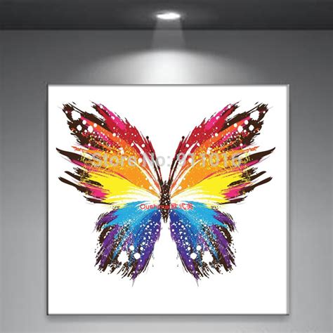 Buy Handmade Abstract Butterfly Picture