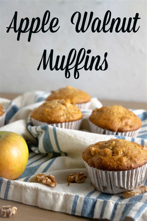 Apple Walnut Muffin Recipe Making Time For Mommy