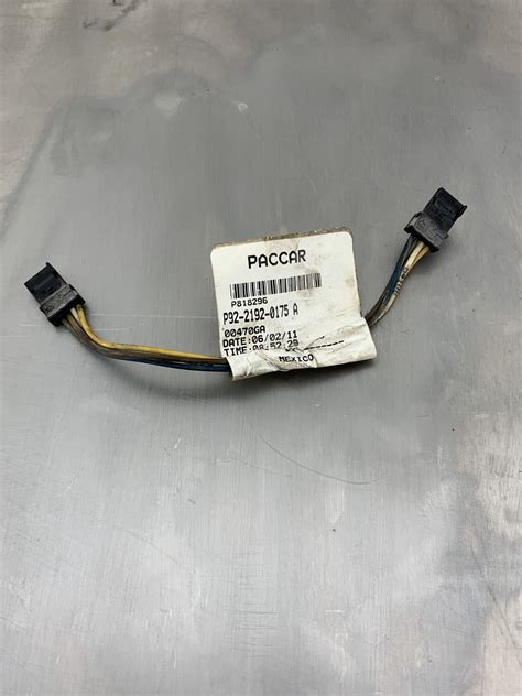 For electrical a wiring harness is an organized set of wires, terminals, and connectors that run through the entire vehicle. Paccar - Wiring Harness - Used - #P92-2192-0175 | eBay