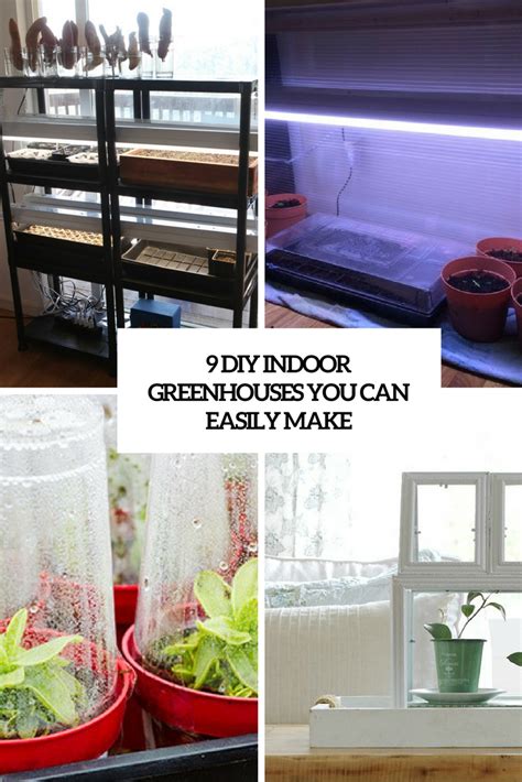 Diy Mini Greenhouse Ideas How To Make A Mini Greenhouse 50 Off