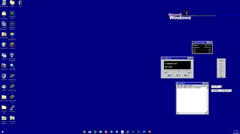 Windows 98 Desktop Aesthetic On Windows 10 Links In Comments R