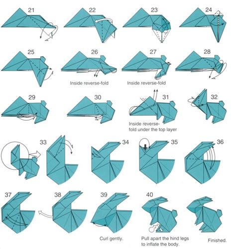 Hier findest du einfache faltanleitungen zum falten von origami tieren. Origami Hase basteln - 19 interessante Ideen & Anleitungen