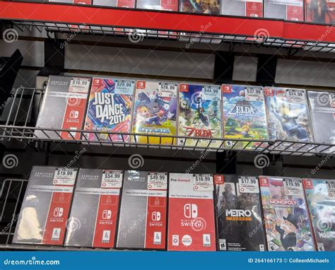 Seattle, WA USA - Circa December 2022: Selective Focus on Used Video