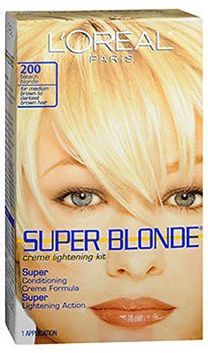 Loreal Paris Super Blonde Creme Lightening Kit Beauty And Personal Care