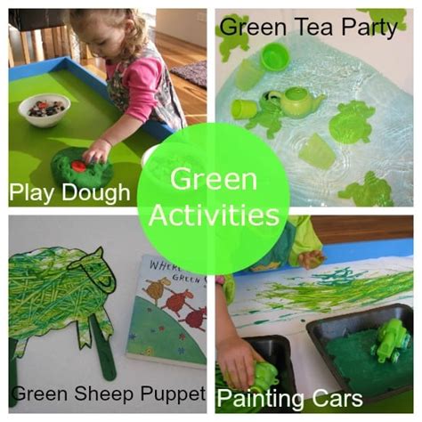 Get some pieces of a3 paper and draw a large circle on each one. Learning Colours - GREEN | Learning 4 Kids