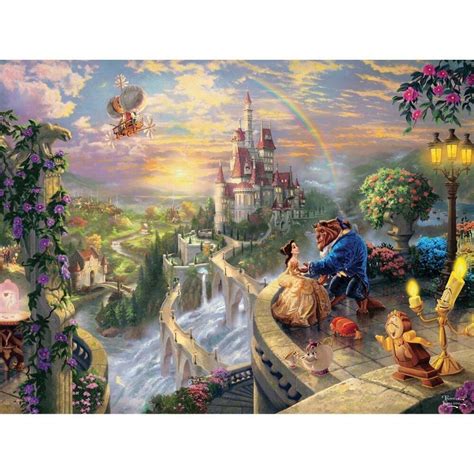 Thomas Kinkade The Disney Dreams Collection Beauty And The Beast