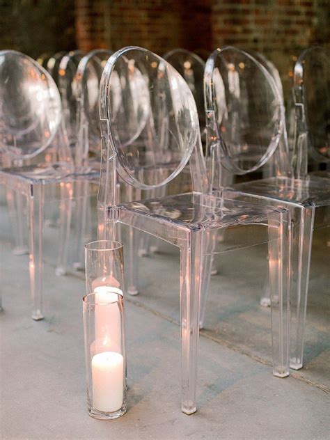Chic Clear Chairs For A Modern Wedding Clear Wedding Chairs Clear