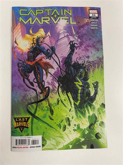 Captain Marvel 34 Vol 9 Nm — The Canadian Comic Bin