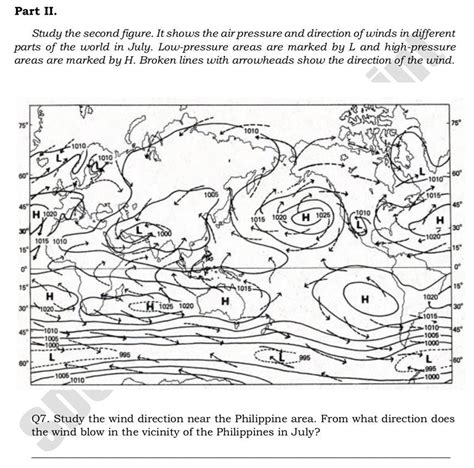 Study The Wind Direction Near The Philippine Area From What Direction