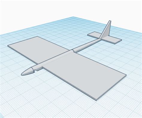 Design And Build A Glider Using Tinkercad 7 Steps With Pictures