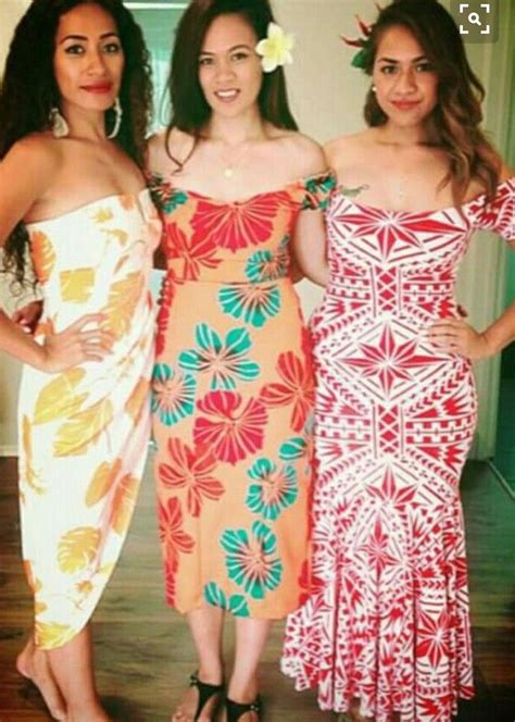 Pin By Sabet Flores On Island Style Polynesian Dress Island Fashion