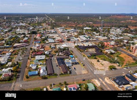 The Town Of Cobar In The Far West Of New South Wales Australia Stock