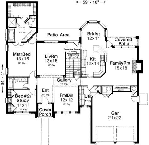 House 19623 Blueprint Details Floor Plans