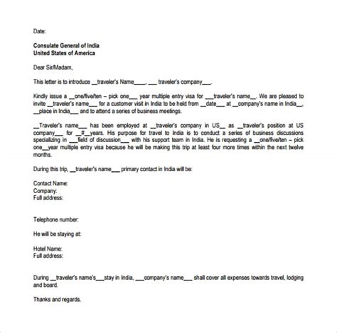 I confirm that i have invited name_of_invitee for a visit from from_date to to_date (subject to visa being granted). Formal Invitation Letter Samples Collection | Letter ...