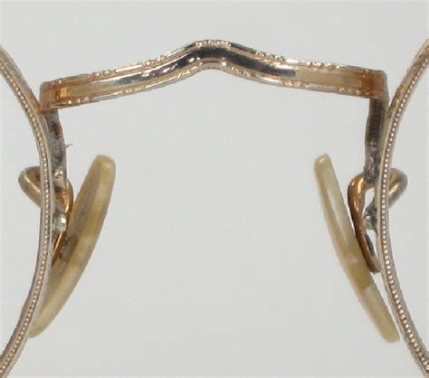 Optometrist Attic Gold Round Wire Rim Vintage Eyeglasses