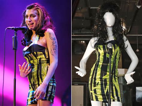 Amy Winehouse Dress Worn For Final Stage Performance Sells For At Auction The Independent