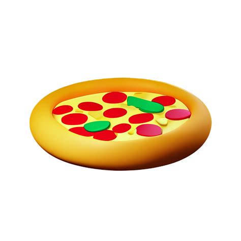 Pizza 3d Icon Illustration 28213032 Png