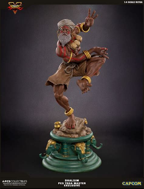 Pcs Collectibles Street Fighter V Dhalsim 14 Ultra Statue