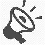 Icon Advertising Horn Clipart Loudspeaker Marketing Bullhorn