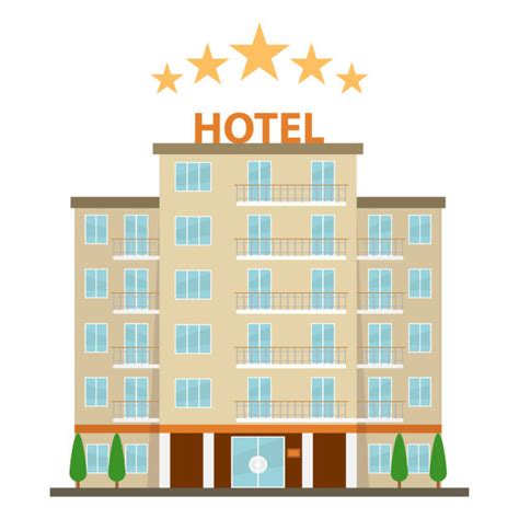 Hotel Cartoon Illustrations Royalty Free Vector Graphics And Clip Art