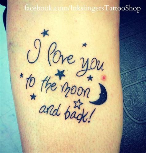 2 Cdr Tattoo Love You To The Moon And Back Free Printable Download