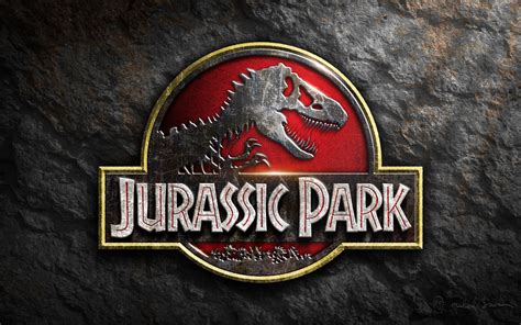 Sticker Jurassic Park Logo Ubicaciondepersonascdmxgobmx