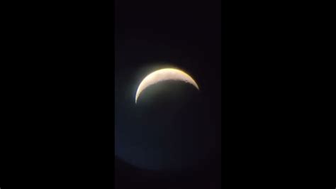 Live Moon Through My Telescope Part 1 Youtube