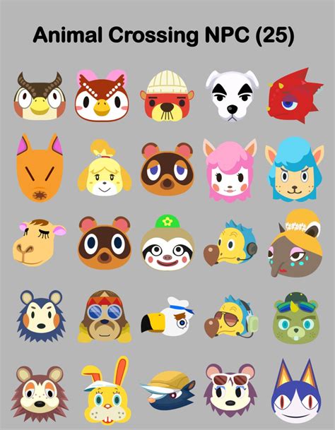 Animal Crossing Npc Png  Clipart Icon Items High Quality Digital