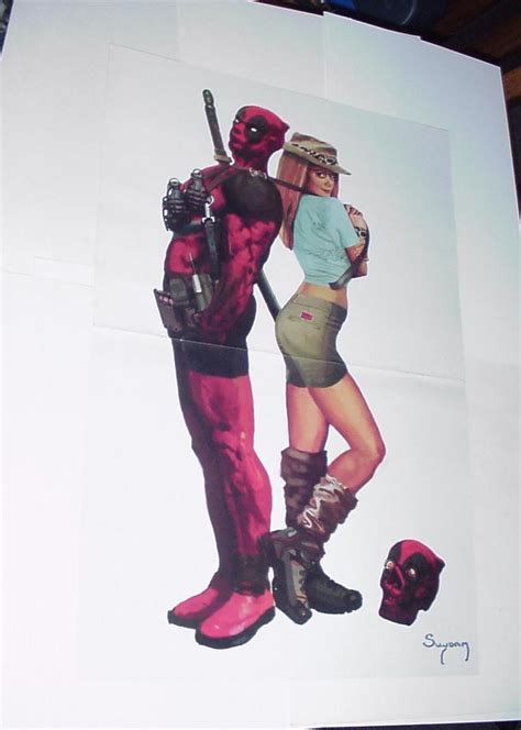 Deadpool Poster 10 Pretty Woman By Arthur Suydam Arthur Pretty Woman