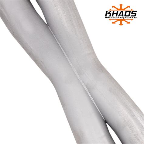 Dodge Charger And Challenger 3 Aluminized Steel Mandrel Bent Crossove Khaos Motorsports