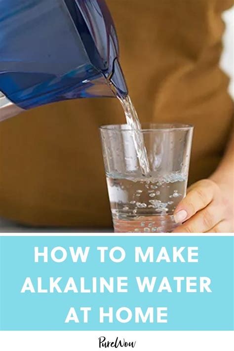 Heres How To Make Alkaline Water At Home So You Dont Have To Buy It