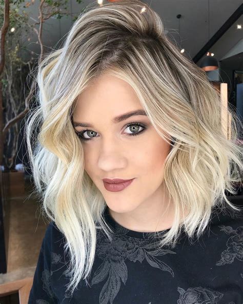 Keeping it simple takes on a new meaning for blonde hairstyles. 10 Ombre Balayage Hairstyles for Medium Length Hair, Hair ...