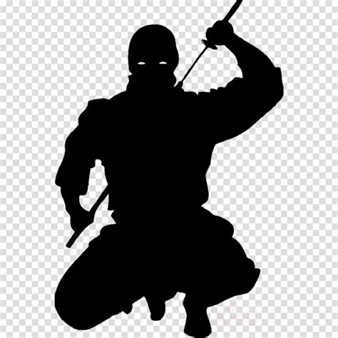 Ninja Silhouette Clip Art