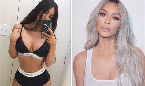 Kim Kardashian Star Flaunts Major Cleavage In Plunging Crop Top