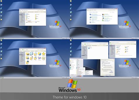 Windows Xp Silver Theme For Windows 10 By Protheme On Deviantart