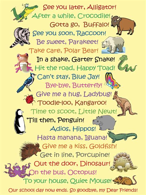 See Ya Later Alligator Classroom Poster Colorful Whimsical And Humorous