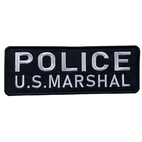 Uuken Large Embroidery 85x3 Inches Us Marshals Deputy Patch For Tacti