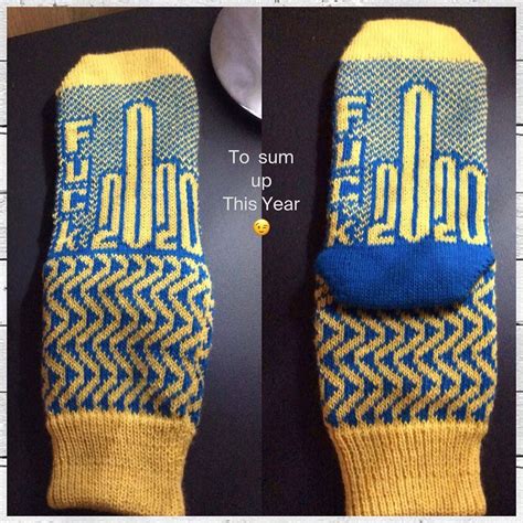 Lindsey Sanderson On Instagram My New Socks Giving The Finger To 2020