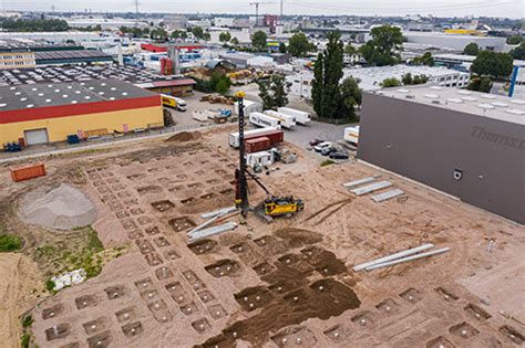 Innerstädtisches Neubauprojekt In Hamburg Billbrook Aarsleff Grundbau