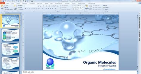 Free Scientific Powerpoint Template