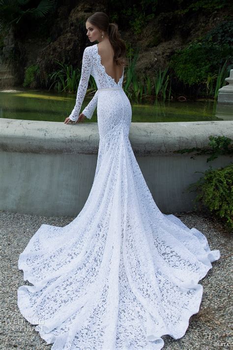 Berta Bridal Winter 2014 Long Sleeve Wedding Dresses