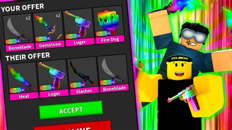 Active murder mystery 2 codes. Details About Mm2 Godly Chroma Slasher Roblox Murder Mystery 2 | All Robux Codes List No Verity Zip