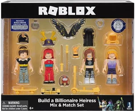 Roblox Build A Billionaire Heiress Original Virtual Code Frete Grátis