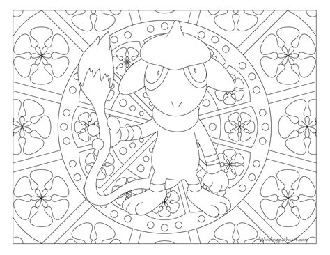 Stantler Pokemon Coloring Pages