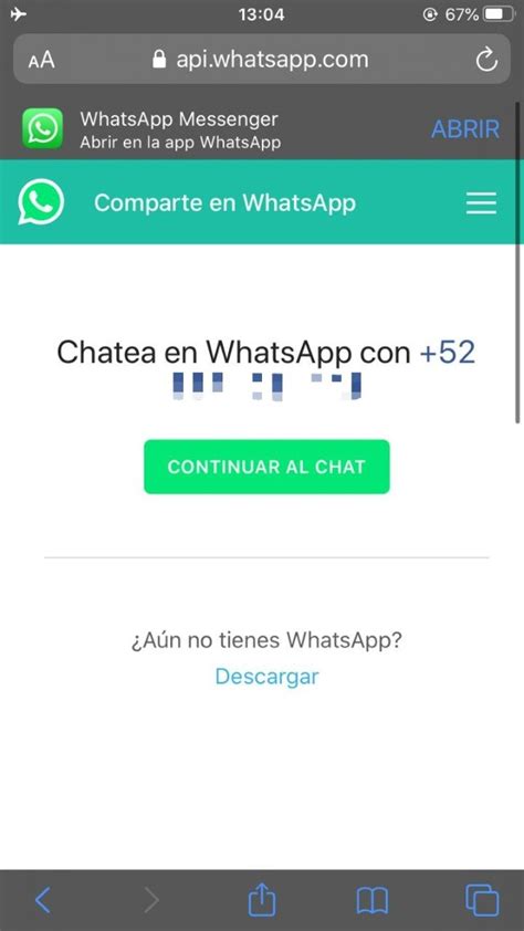 Whatsapp Envía Mensajes A Un Número Sin Agregar A Contactos